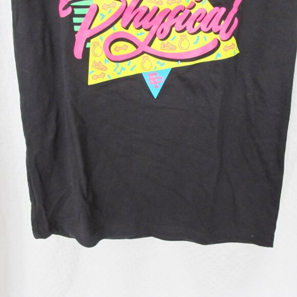 NEW - Flex It Pink 80's Lets Get Physical T-Shirt - Picture 6 of 7